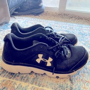 Under armor running shoes.